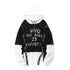 Men Graffiti Oversize Hip-hop Hoodie